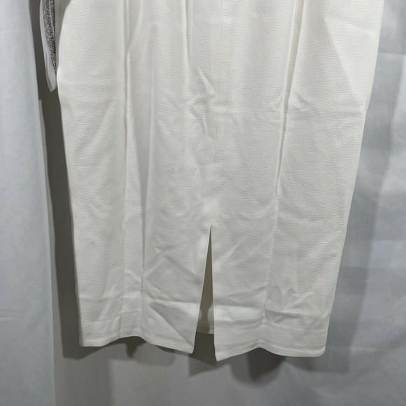 NEW Dress the Population [ Medium ] Elle Sheath Dress in White‎ - Picture 12 of 12